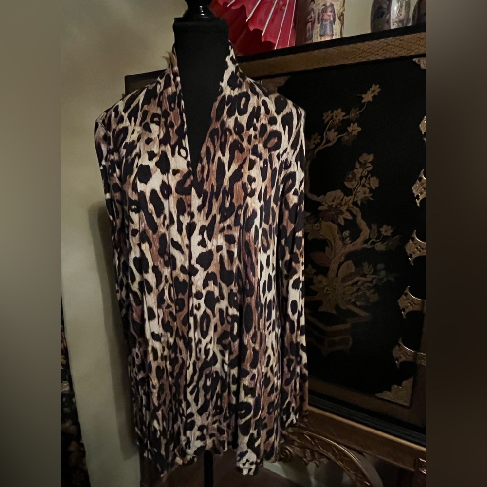& Other Stories Leopard Print Jacket